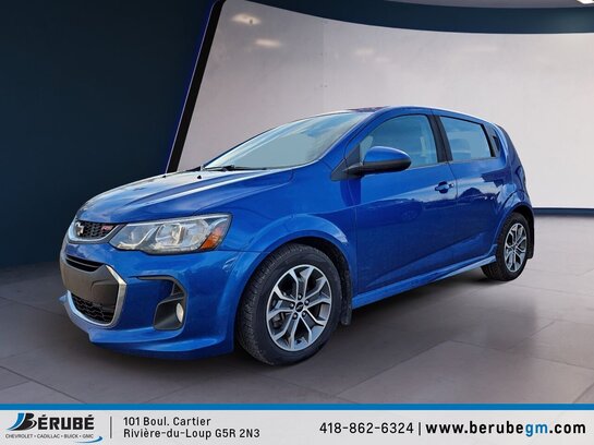 CHEVROLET 5 PORTES SONIC LT 2018 2018 Bleu CHEVROLET 5 PORTES SONIC LT 2018 2018 Bleu