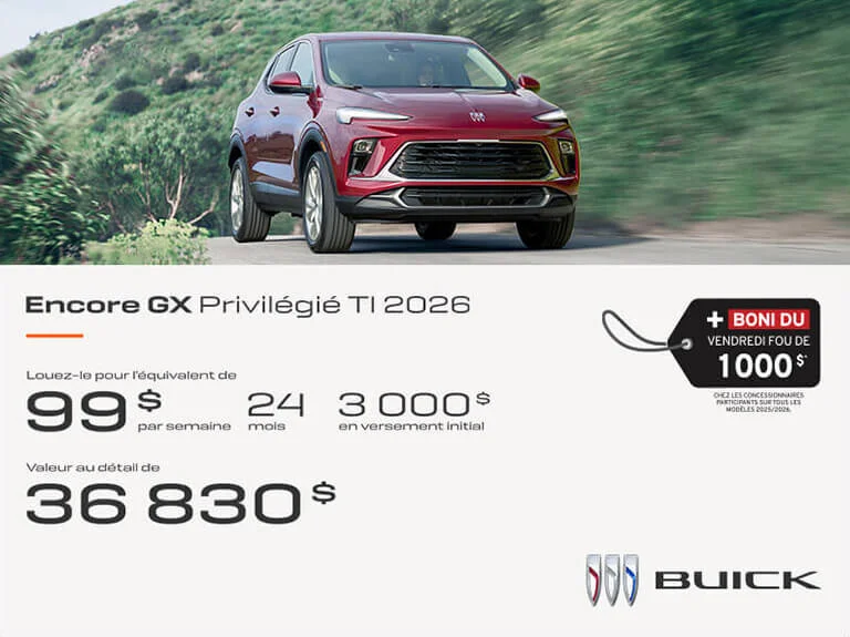 Magnetis - Programme du Mois - BUICK